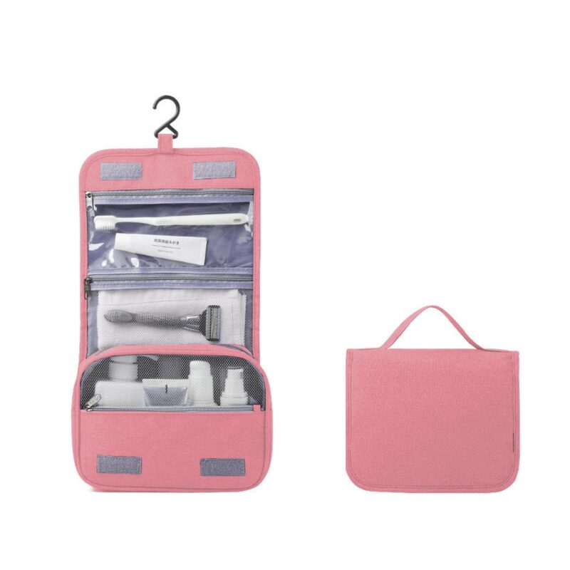 Custom Hanging Waterproof Travel Toiletry Bag - 8