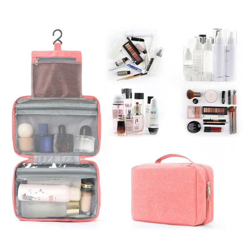 Custom Hanging Waterproof Travel Toiletry Bag - 3