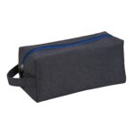 Custom Heathered Dopp Kit Toiletry Bag - 1