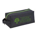 Custom Heathered Dopp Kit Toiletry Bag - 4