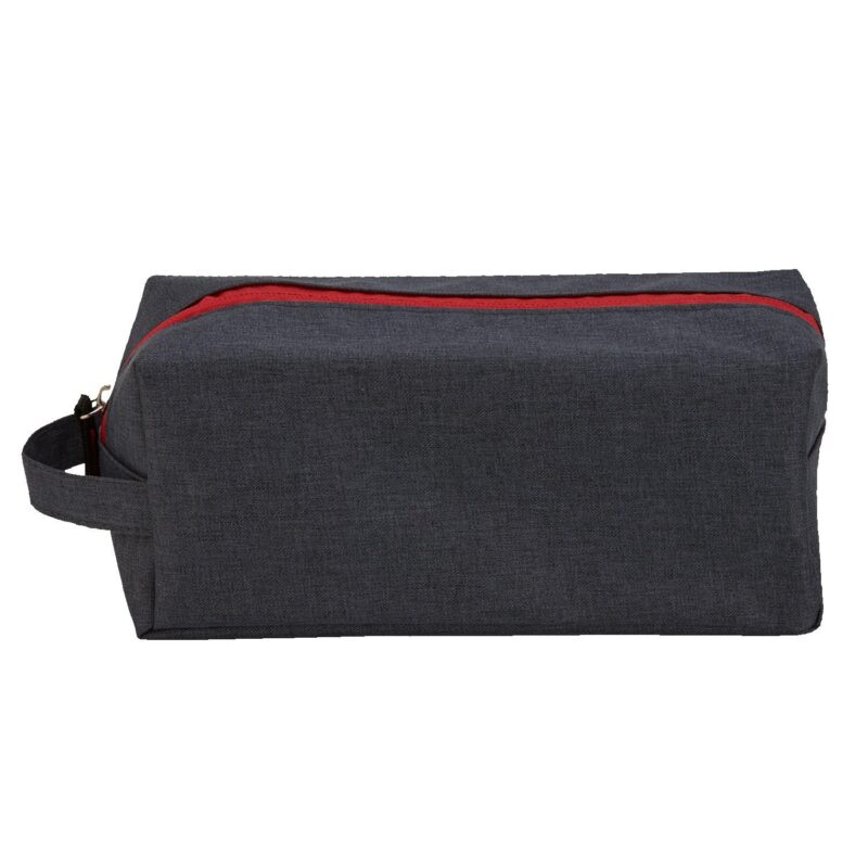 Custom Heathered Dopp Kit Toiletry Bag - 9