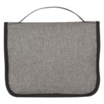 Custom Heathered Hanging Toiletry Bag - 3