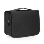 Custom Heathered Polyester Hanging Travel Toiletry Kit - 7