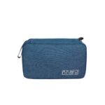Custom Heathered Portable Travel Hanging Makeup Toiletry Bag - 5