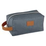 Custom Heathered Recycled Toiletry Bag - 7