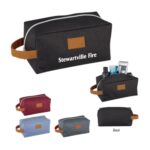 Custom Heathered Toiletry Bag