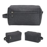 Custom Heathered Travel Toiletry Bag - 1