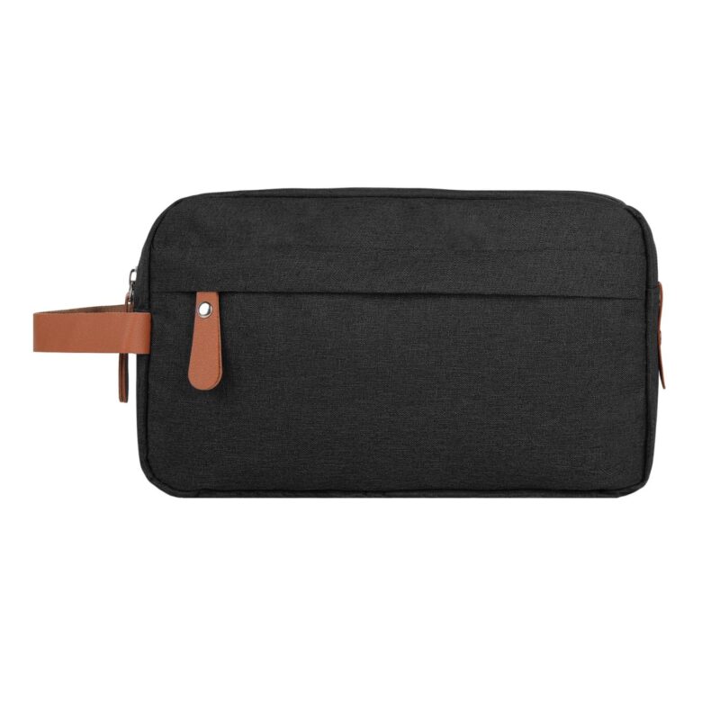 Custom Heathered Travel Toiletry Bag (Ocean) - 3