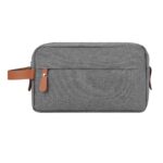 Custom Heathered Travel Toiletry Bag (Ocean) - 4