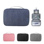 Custom High-Capacity Tri-Fold Travel Toiletry Bag - 1