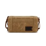 Custom Hoffman Wax Canvas Dopp Kit - 1