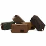 Custom Hoffman Wax Canvas Dopp Kit