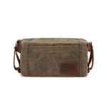 Custom Hoffman Wax Canvas Dopp Kit - 2