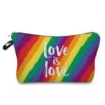 Custom LGBT Rainbow Travel Toiletry Bag - 5