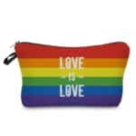 Custom LGBT Rainbow Travel Toiletry Bag - 7