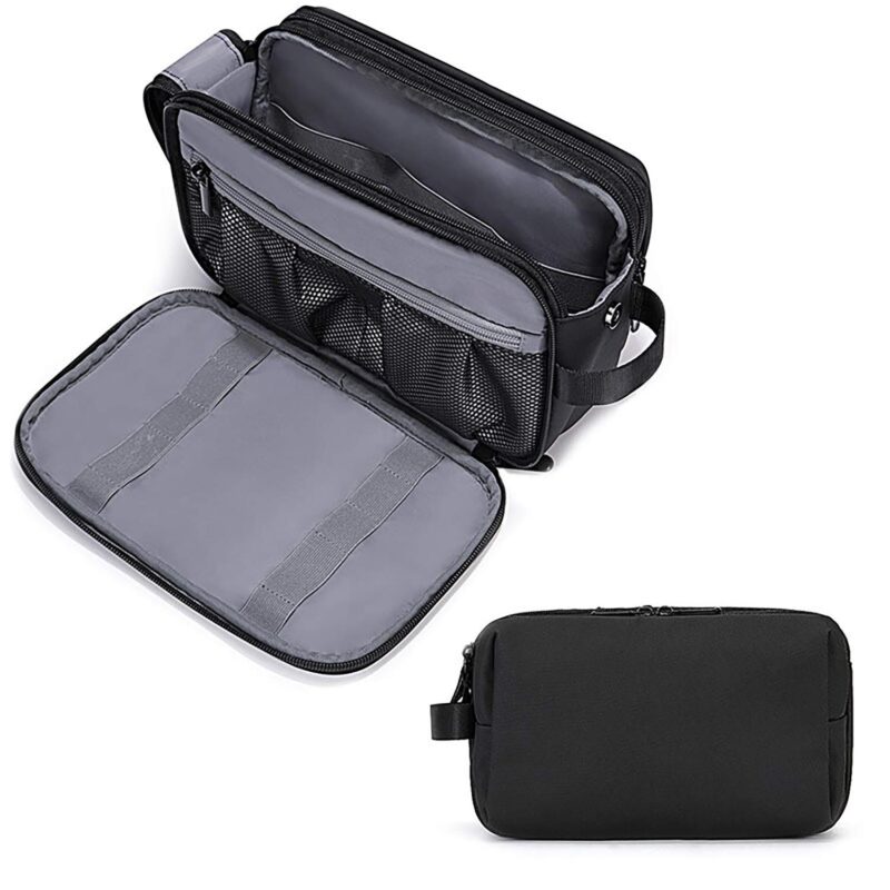 Custom Large Capacity Canvas Toiletry Bag - 3