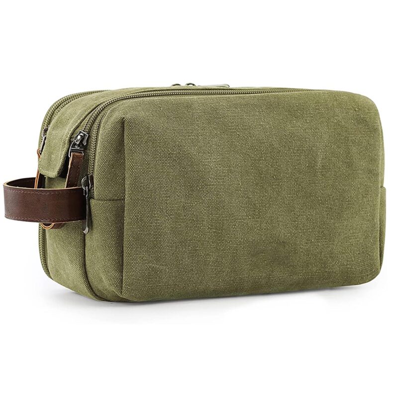 Custom Large Capacity Canvas Toiletry Bag - 9