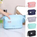 Custom Large Capacity Double Layer Toiletry Bag - 1