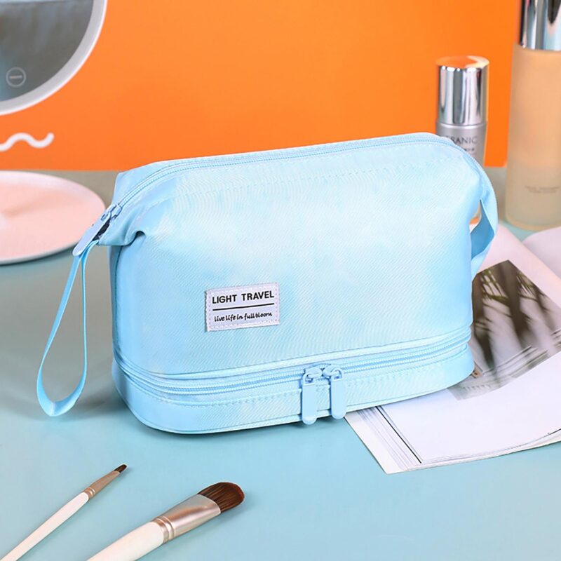 Custom Large Capacity Double Layer Toiletry Bag - 3