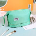 Custom Large Capacity Double Layer Toiletry Bag - 4