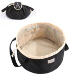 Custom Large Capacity Drawstring Toiletry Bag with Waterproof Polyester - 6