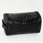 Custom Large Capacity Durable Travel PU Leather Toiletry Bag - 5