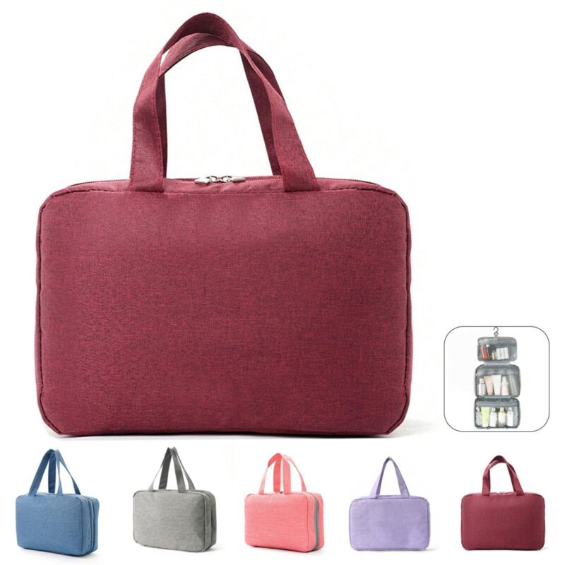 Custom Large Capacity Hanging Toiletry Bag - 1