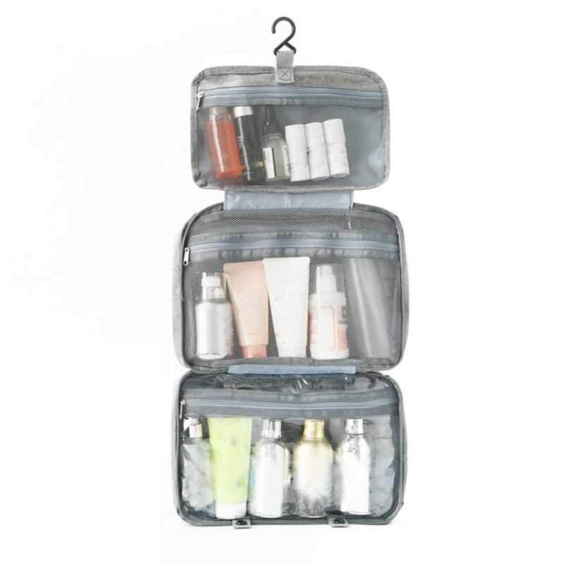 Custom Large Capacity Hanging Toiletry Bag - 8