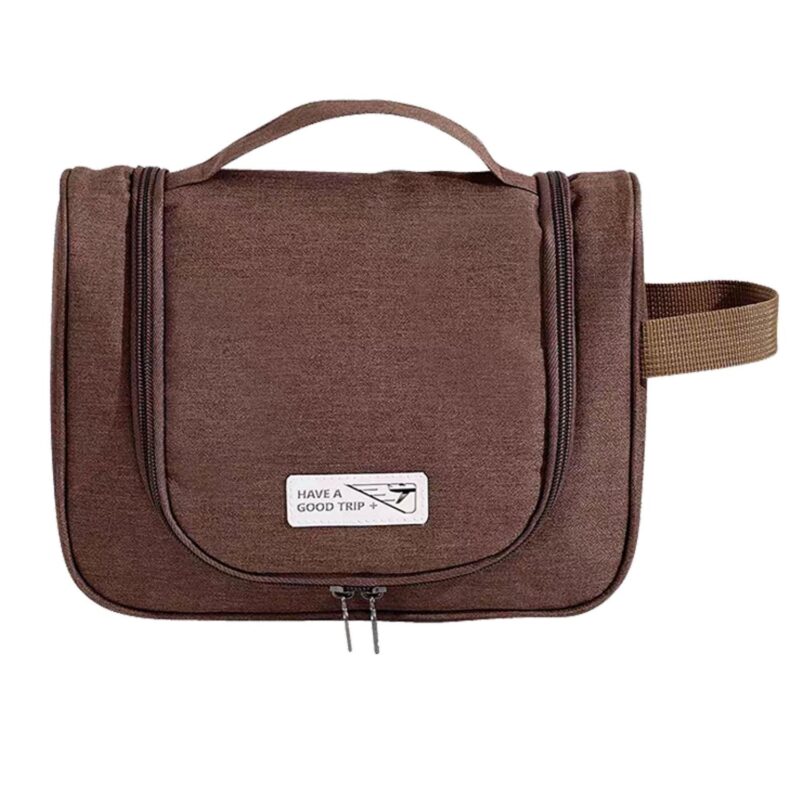 Custom Large Capacity Hanging Toiletry Bag with Hook - 3