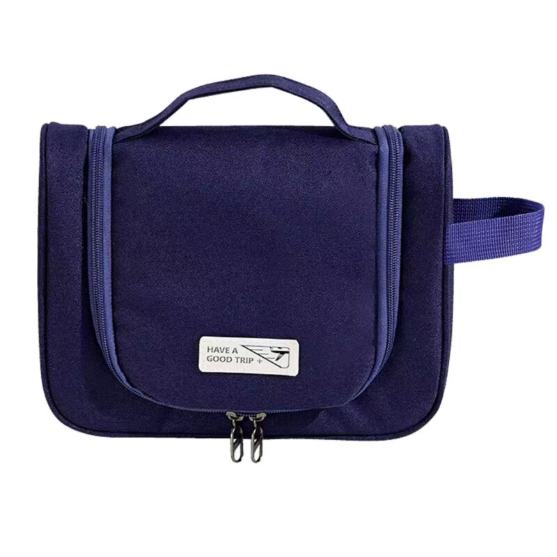 Custom Large Capacity Hanging Toiletry Bag with Hook - 5