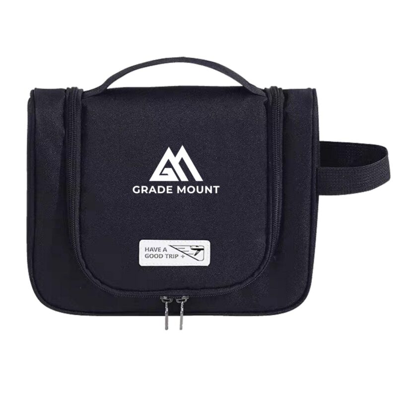 Custom Large Capacity Hanging Toiletry Bag with Hook - 6