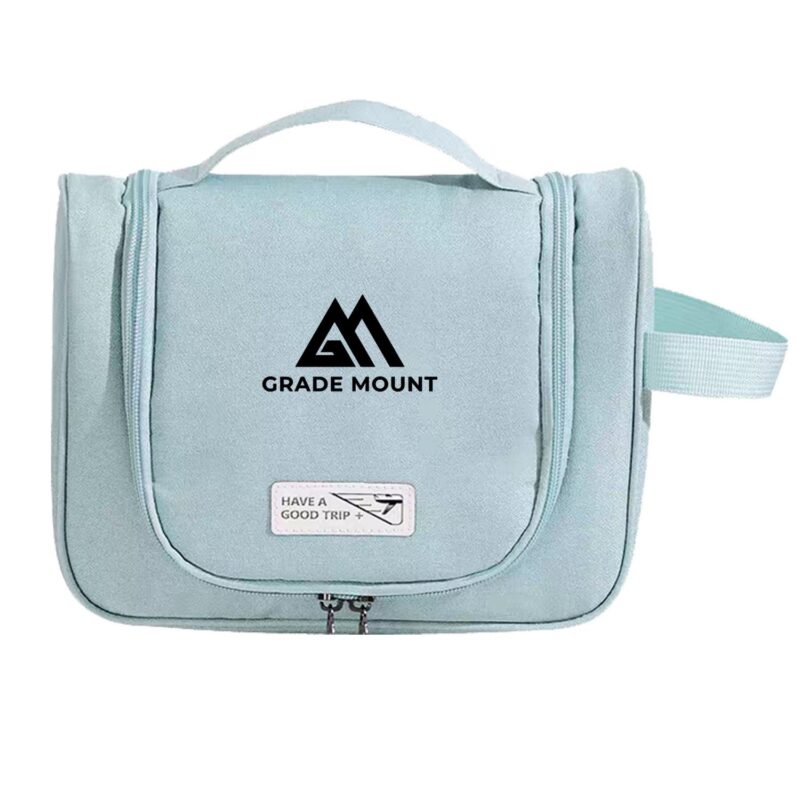 Custom Large Capacity Hanging Toiletry Bag with Hook - 8