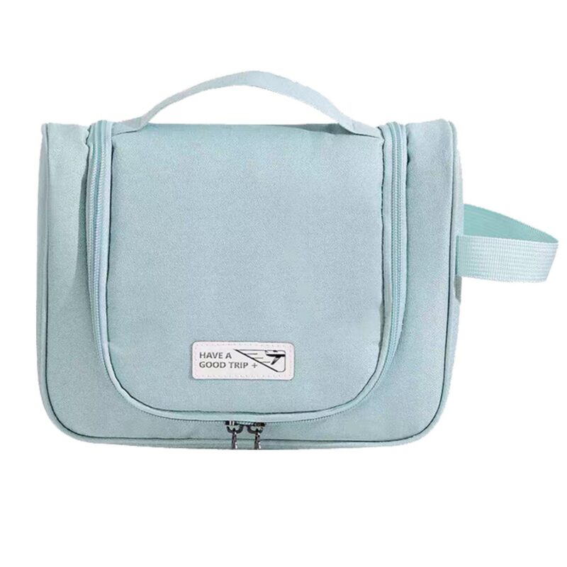 Custom Large Capacity Hanging Toiletry Bag with Hook - 9