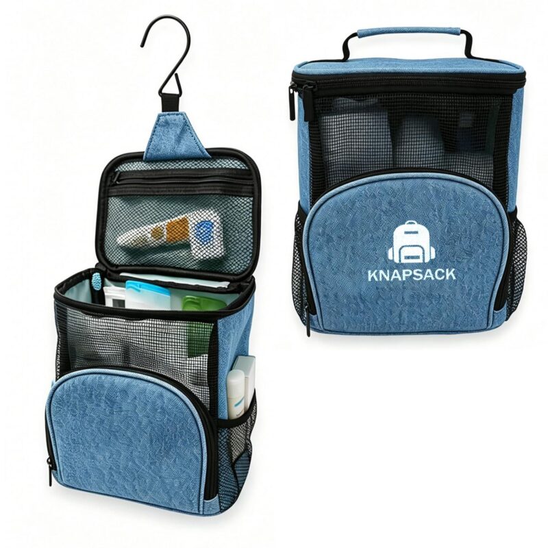 Custom Large Capacity Hanging Travel Toiletry Bag - 6