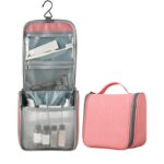 Custom Large Capacity Polyester Hanging Toiletry Bag - 2