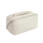 Custom Large Capacity Pu Leather Partitioned Toiletry Bag - 3