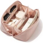 Custom Large Capacity Pu Leather Partitioned Toiletry Bag - 7