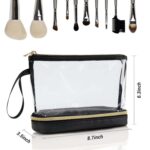 Custom Large Capacity Transparent Makeup Toiletry Bag - 1