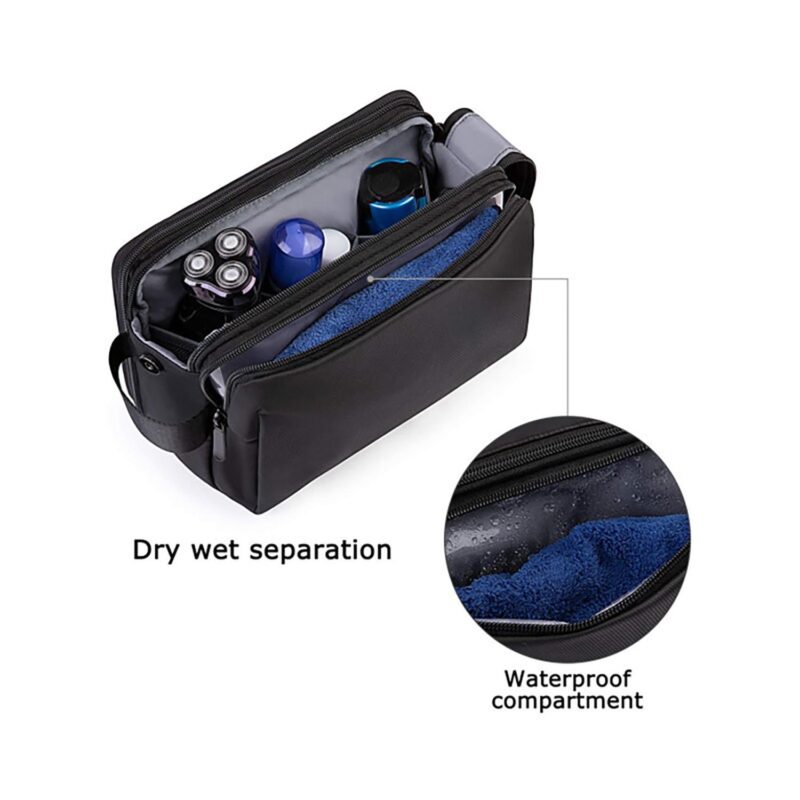 Custom Large Capacity Travel Toiletry Bag - 7