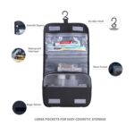 Custom Large Capacity Travel Toiletry Bag With Hanging Hook - 1