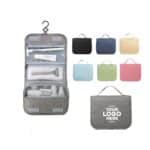 Custom Large Capacity Travel Toiletry Bag With Hanging Hook