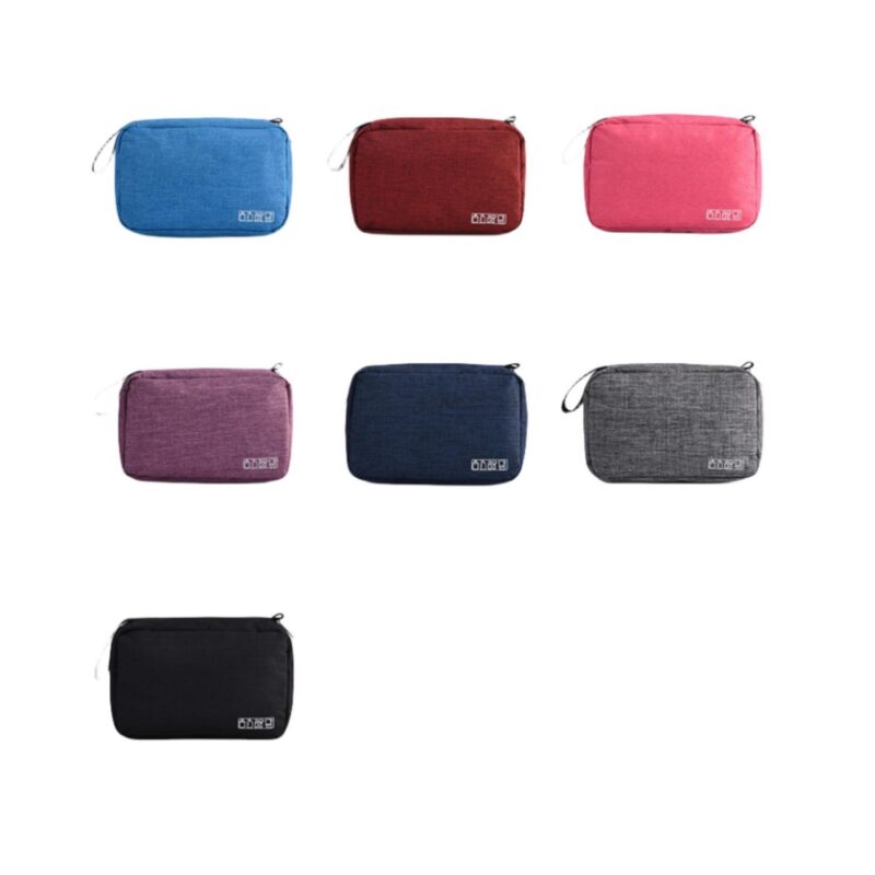 Custom Large Capacity Travel Toiletry Bag with Hanging Hook - 1