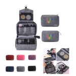 Custom Large Capacity Travel Toiletry Bag with Hanging Hook