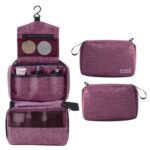 Custom Large Capacity Travel Toiletry Bag with Hanging Hook - 3