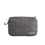 Custom Large Capacity Travel Toiletry Bag with Hanging Hook - 8