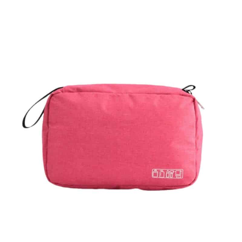 Custom Large Capacity Travel Toiletry Bag with Hanging Hook - 9