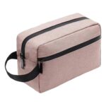 Custom Large Capacity Waterproof Oxford Cosmetic Toiletry Bag with Zipper - 1
