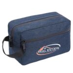 Custom Large Capacity Waterproof Oxford Cosmetic Toiletry Bag with Zipper - 4