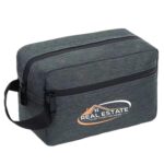 Custom Large Capacity Waterproof Oxford Cosmetic Toiletry Bag with Zipper - 6