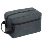 Custom Large Capacity Waterproof Oxford Cosmetic Toiletry Bag with Zipper - 7